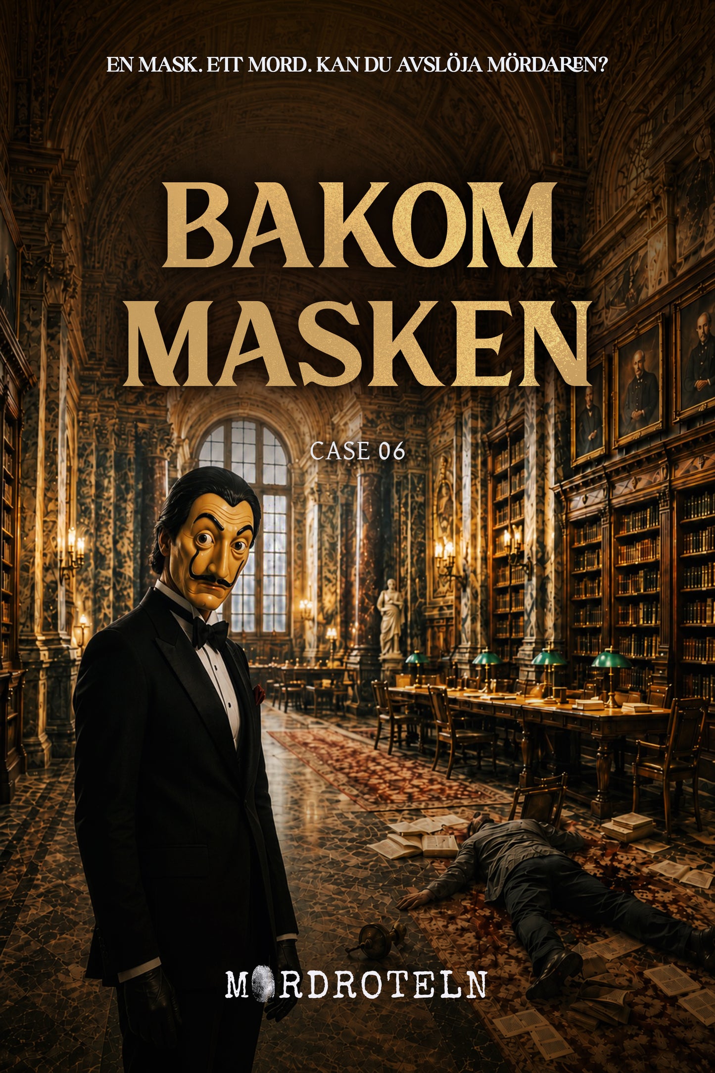 Bakom masken - kommer i sommar, förbeställ nu!