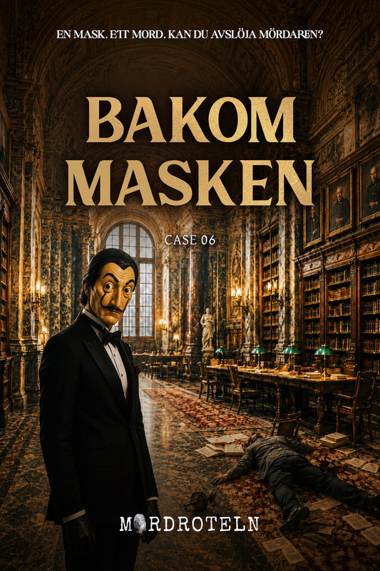 Bakom masken - kommer i sommar, förbeställ nu!